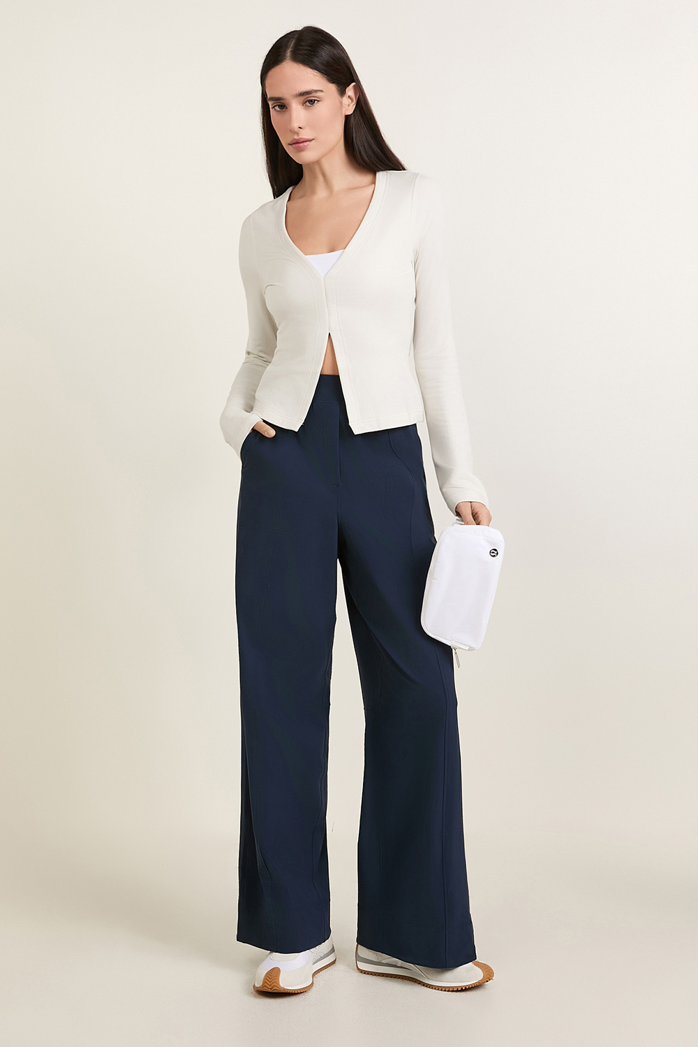 Modal Fleece Open-Front Long-Sleeve Shirt LULULEMON